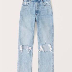 Ultra high rise 90s straight jeans - Abercrombie